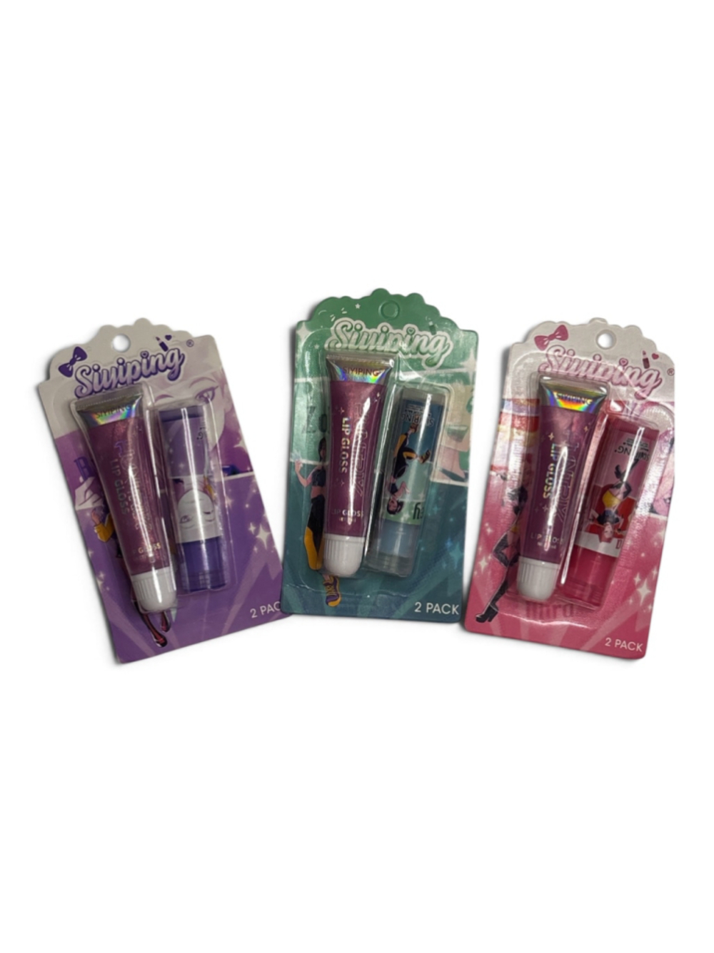 K-pop Lip Gloss Set set of two / 3 packs included Great stocking stuffers